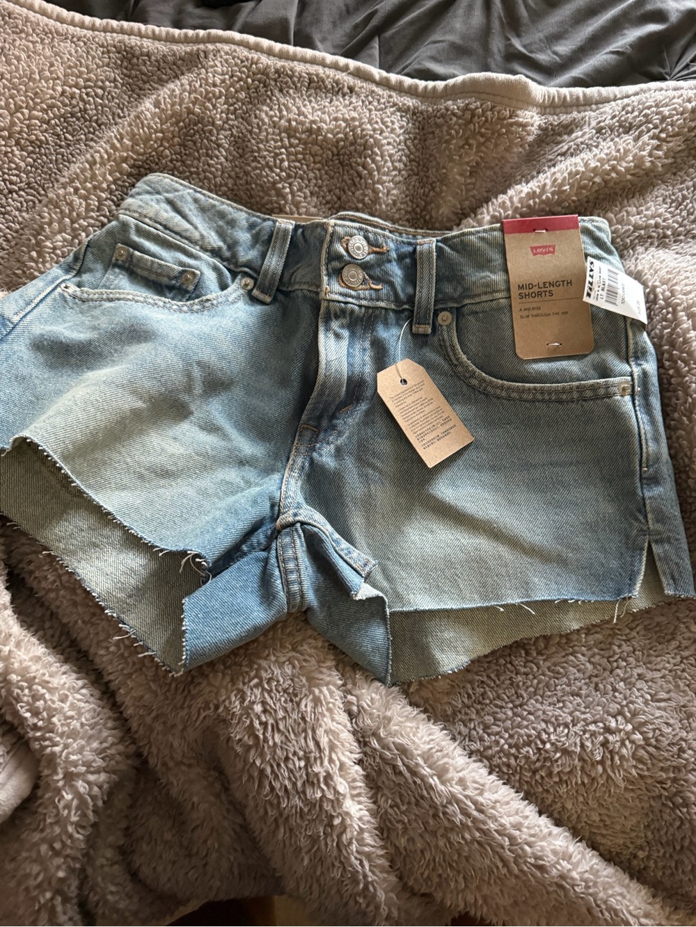 Levi Jean shorts never worn before